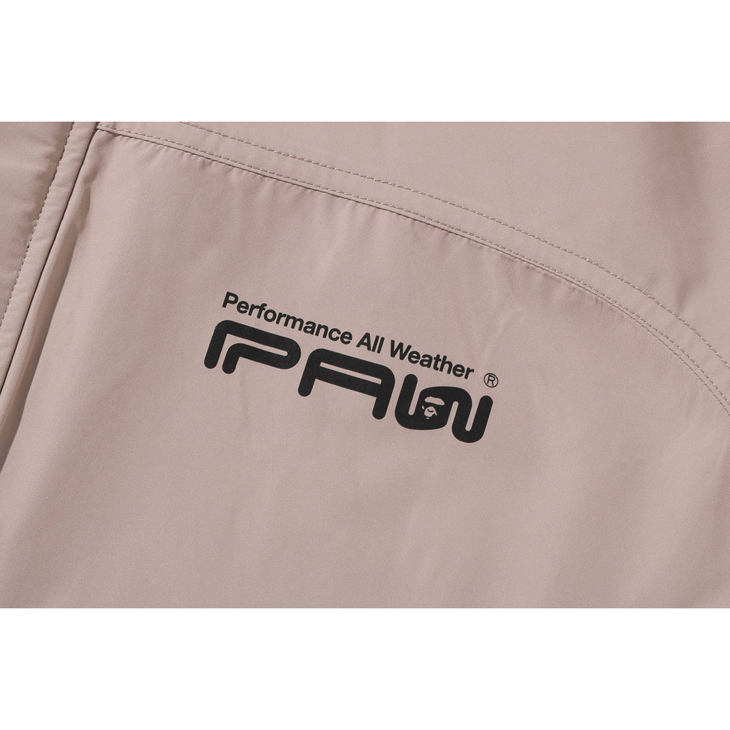 BAPE BY KAZUKI KURAISHI DETACHABLE HOODED 3-LAYER RAIN JACKET MENS