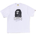 HAND DRAWN APE HEAD RELAXED FIT TEE MENS